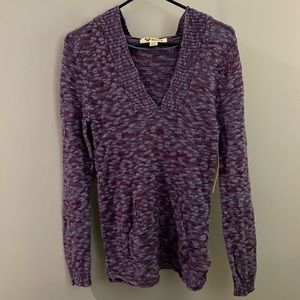 NWT Roxy Purple/blue beach hoodie Size M